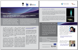 Estudio de Caso ALICE2 - 01: Auger: Científicos del mundo buscan resolver el enigma del origen de los rayos cósmicos ultra-energéticos (2009) Estudio de Caso ALICE2 - 01: Auger: Científicos del mundo buscan resolver el enigma del origen de los rayos cósmicos ultra-energéticos (2009)